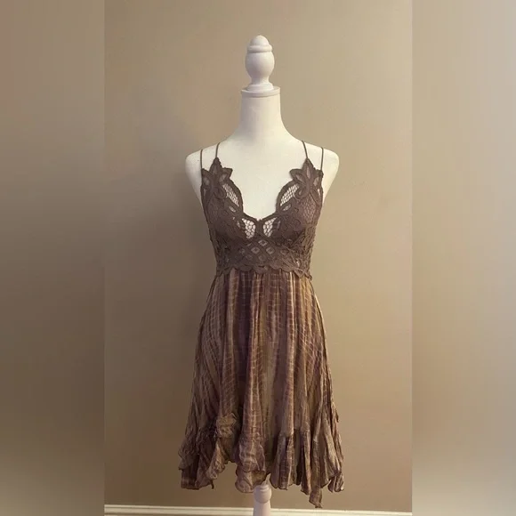 Free People Dresses Free People Adella Tie Dye Slip Dress